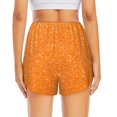 thumbnail image 4 of Haiem Orange Glitter2 Women's 2 in 1 Running Shorts - Lightweight Athletic Workout Gym Yoga Breathable Sports Shorts Liner with Phone Pockets-XX-Large, 4 of 9