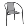 thumbnail image 6 of Grezjxc Modern Rattan Outdoor,Indoor Bedroom Restaurant Dining Chairs, Stackable Rattan Chairs for Patio or Drawing Room, Set of 4, Gray, 6 of 8