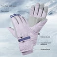 thumbnail image 4 of Guantes de esquí Pantalla táctil impermeable Guantes de snowboard antideslizantes Guantes de invierno a prueba de viento Forro polar Guantes cálidos para hombres Mujeres Ciclismo al aire libre Esquí YUNYI BRAND Deportes, 4 of 8