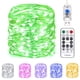thumbnail image 1 of Guirnalda de luces Fairy Lights Siuholi 10 m 100 LED USB centelleantes color verde, 1 of 7