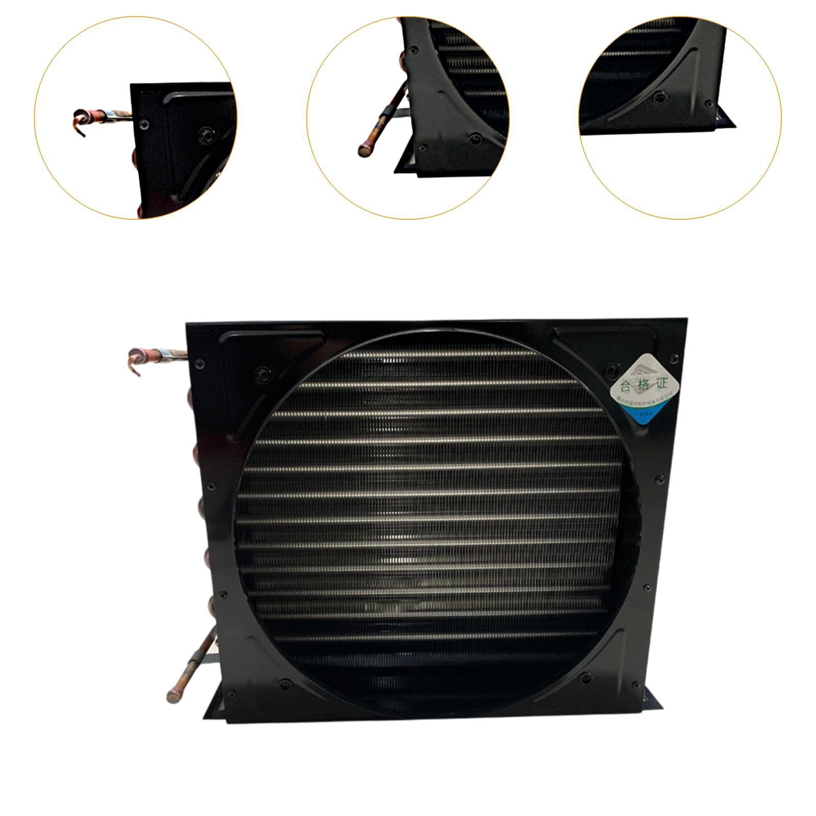 Refrigerator Condenser Radiator Fin Tube Durable Metal Construction 36cmx15.5cm Optimal Performance for Freezer Cooling
