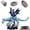 【13093-2】Remote Control Electric Ice Dragon (Motorized with app control + light-emitting tubes) - 1646 pieces, variant on 1646PCS RC Remote Control Motorized Frost Ice Dragon Building Blocks Bluetooth App Operated Fantasy Beast Decor Model Kit with Cliff Base, Ages 12+