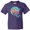 Purple, variant on Inktastic Key West, Florida Swimming Sea Turtle with Bubbles Youth T-Shirt