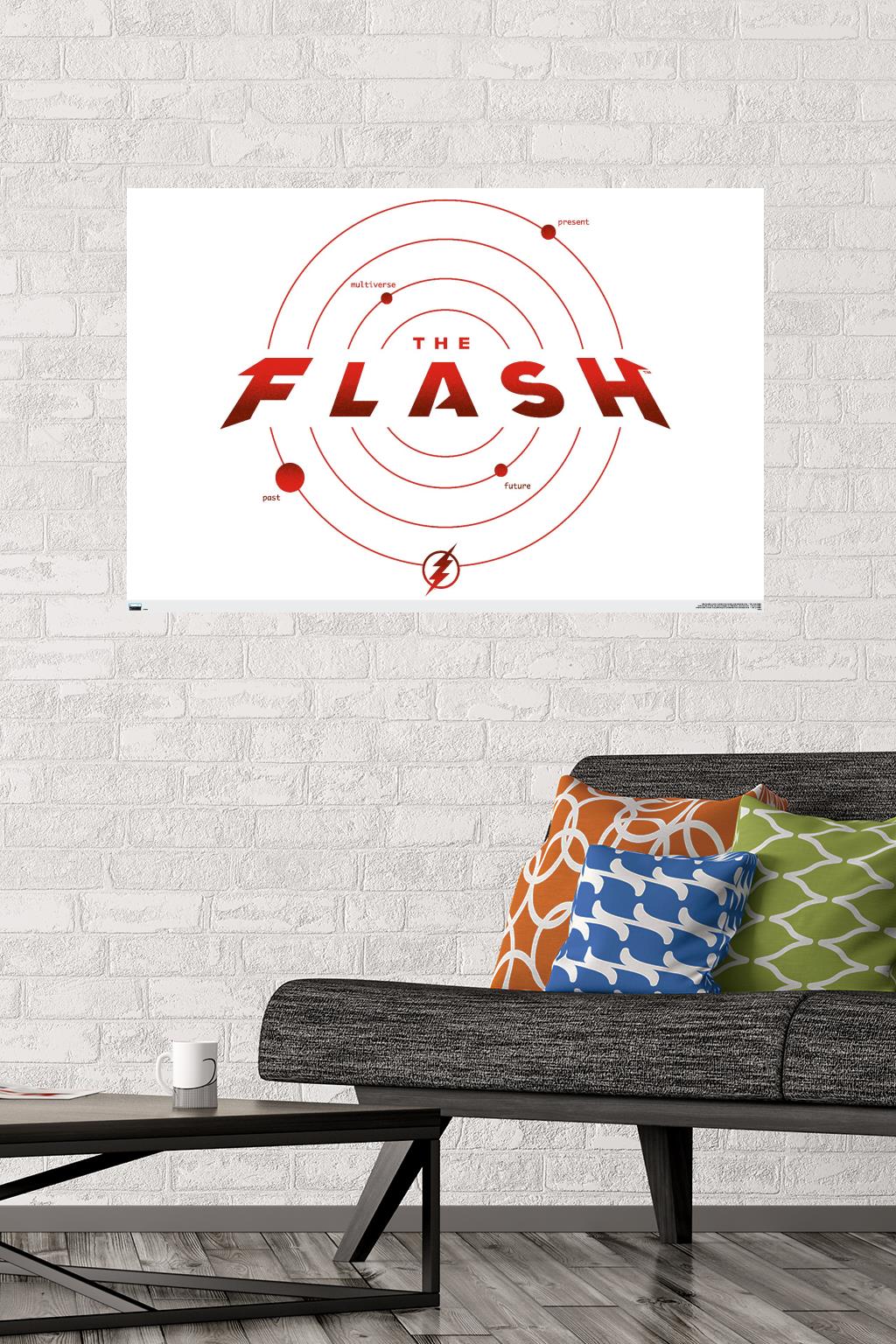 DC Comics Movie The Flash - The Timeline Wall Poster, 22.375" x 34"