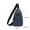 Navy, variant on Crossbody Chest Bag - Lightweight Adjustable Sling Pack for Outdoor Travel Commuting, Holds Phone Wallet Keys with Multiple Secure Pockets, Durable Oxford Fabric Daily Messenger Purse
