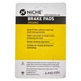 thumbnail image 2 of Niche Brake Pad Set for BMW F800S Organic Motorcycle 519-KPA2526D, 2 of 5