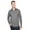 Dk Grey Heather, variant on Team 365 Men's Zone Sonic Heather Performance Quarter-Zip - TT31H