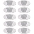 thumbnail image 1 of Hweilai 10 Pcs Bike Spoke Reflectors, Bike Reflector Suitable for All Type Folding Car Mountain Bike Performance Other Cars（silver）, 1 of 5