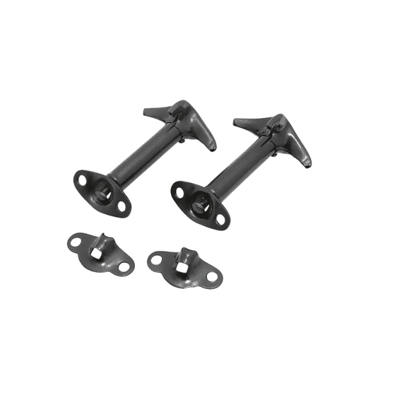 BONNET HOOD CLIP LATCH KIT PAIR FOR WILLYS JEEP
