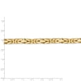 thumbnail image 4 of Real 14kt Yellow Gold 6.5mm Byzantine Chain; 24 inch; Lobster Clasp; for Adults and Teens; for Women and Men, 4 of 4