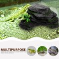 thumbnail image 4 of HEALEEP 1Pcs Turtle Tank Decoration Resin Basking Platform for Water Turtles 7x6.7x2.8in, 4 of 5