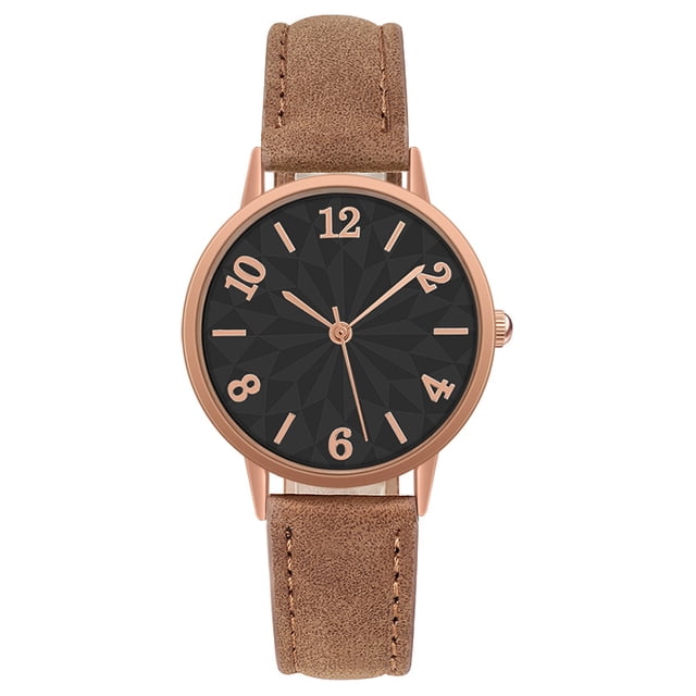 Comercio exterior transfronterizo nuevo reloj de cuarzo con cinturón esmerilado para mujer literal digital árabe en stock al por mayor Reloj