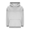 thumbnail image 5 of Oversized Hoodies for Women, Titcea Solid Color Pullover Sweatshirt with Pocket, Loose Comfy Holiday Casual Sweater Hoodie, 5 of 6