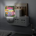 thumbnail image 4 of Bubu y los Búhos Pequeños Luz nocturna LED con sensor de anochecer a amanecer para dormitorio, baño, pasillo, escaleras - Lámpara LED nocturna de enchufe, 0.5W - 1 pieza, 4 of 5