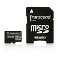 thumbnail image 2 of 2 x Transcend 16GB MicroSD/SDHC 200X Class 10 Memory Card with Adapter, 2 of 3