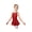 Red, variant on Girls Sleeveless Glittery Sequins Criss Cross Back Leotard Dress for Jazz Latin Ballet Pink 8