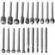 thumbnail image 2 of 20 Uds fresas rotativas Hss fresas rotativas herramienta de fresado accesorios de enrutamiento de carpintería herramienta rotativa vástago de 3mm para Dremel, 2 of 8