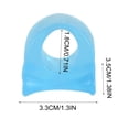thumbnail image 3 of Toe Separator Pads for Toe Alignment & Valgus Correction | Foot Arch Support Inserts | Metatarsal Cushion | Green | 1 Pair Pack | Relieves Discomfort | Fits Most Feet, 3 of 8