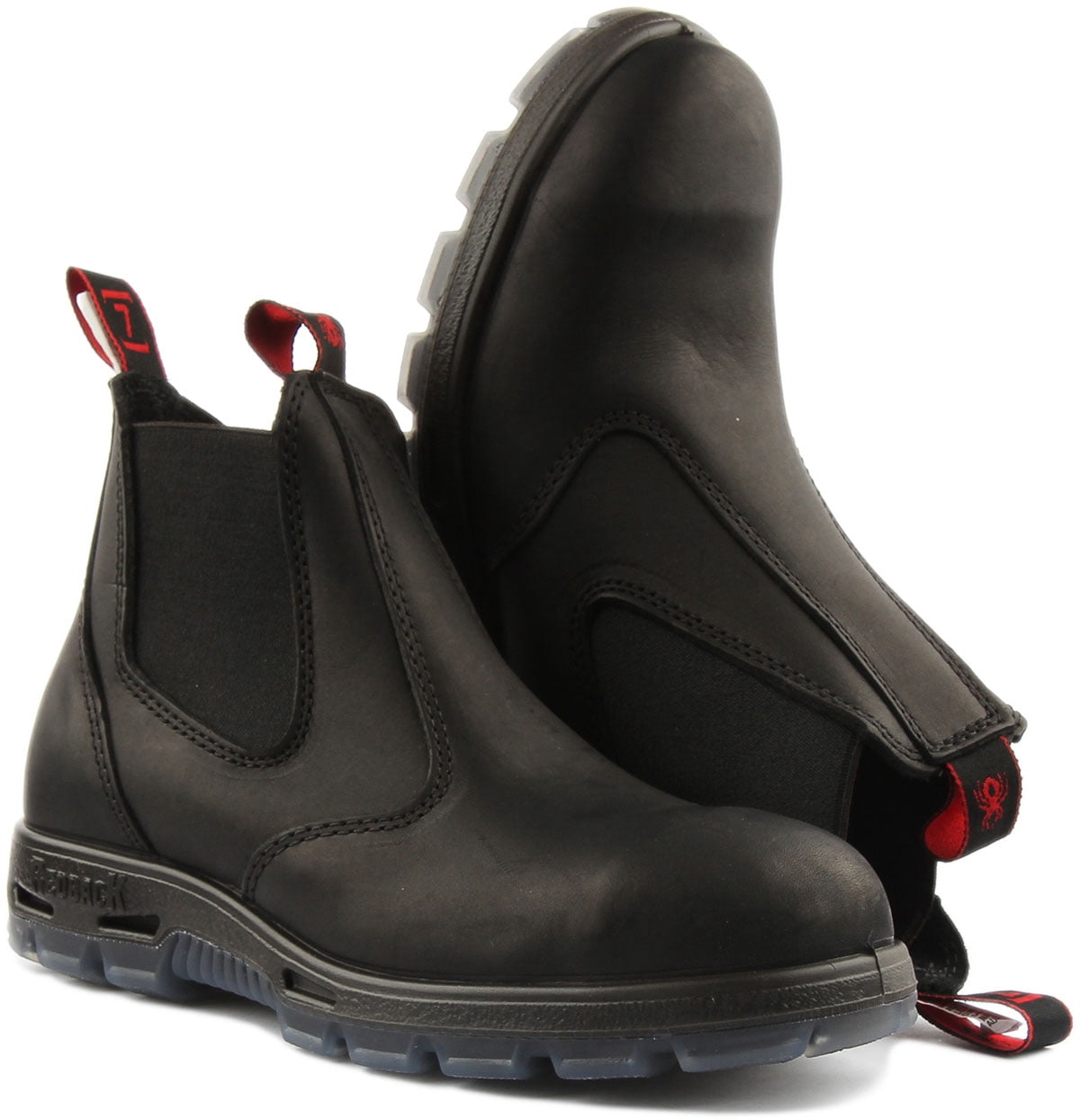NEW Redback Easy Escape Boot US men’s 8 women’s 9.5 NIB Redback Boots Easy Escape HD Black Scuff Cap Steel Toe (8.5  main image 4