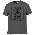 thumbnail image 1 of Camiseta de pesadilla antes de Navidad, Camiseta de algodón puro para hombre, camiseta con cara de Jack Skellington, camiseta informal de calle a la moda, camiseta grande F117, 1 of 4
