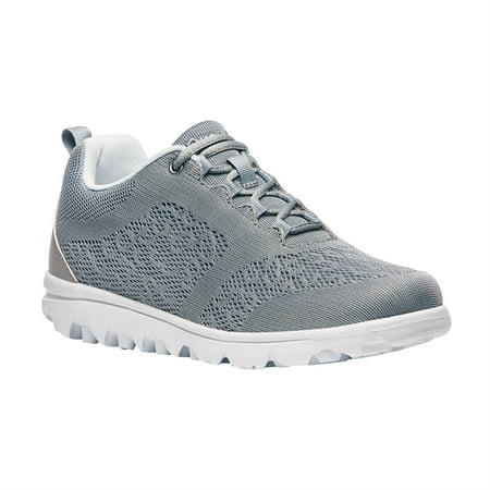 

Women s Propet TravelActiv Sneaker Silver Nylon Mesh/Polyurethane 8.5 B