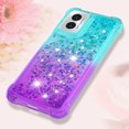 thumbnail image 5 of Funda para Motorola MOTO G Play 4G 2024 Transparente con Brillos Carcasa Protectora Antigolpes con Glitter Brillante, 5 of 5