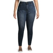 Terra & Sky Women's Plus Size Pull on Bootcut Jean - Walmart.com