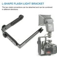 thumbnail image 5 of UPKOCH Tripod Bracket L Shape Camera Holder Metal 1Set 6.3X4.7X1.3In, 5 of 8