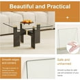 thumbnail image 5 of SUDICA 24x24 Inch Tempered Glass Table Top with Anti-slip Rings for Dining & Kitchen, 5 of 8