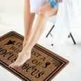 thumbnail image 4 of CNKOO Halloween Doormat Funny Welcome Doormat Entrance Mat Non-Slip for Halloween Decor, 4 of 8
