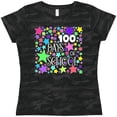 thumbnail image 3 of Inktastic 100 Days of School Pastel Stars Women's T-Shirt, 3 of 5