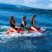 WOW SPORTS Sub-zilla 3P Towable for Boating, 1-3 Person Tube