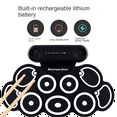 Electronic Drum Set USB RollUp Silicon Drums Pad Digital Foldable