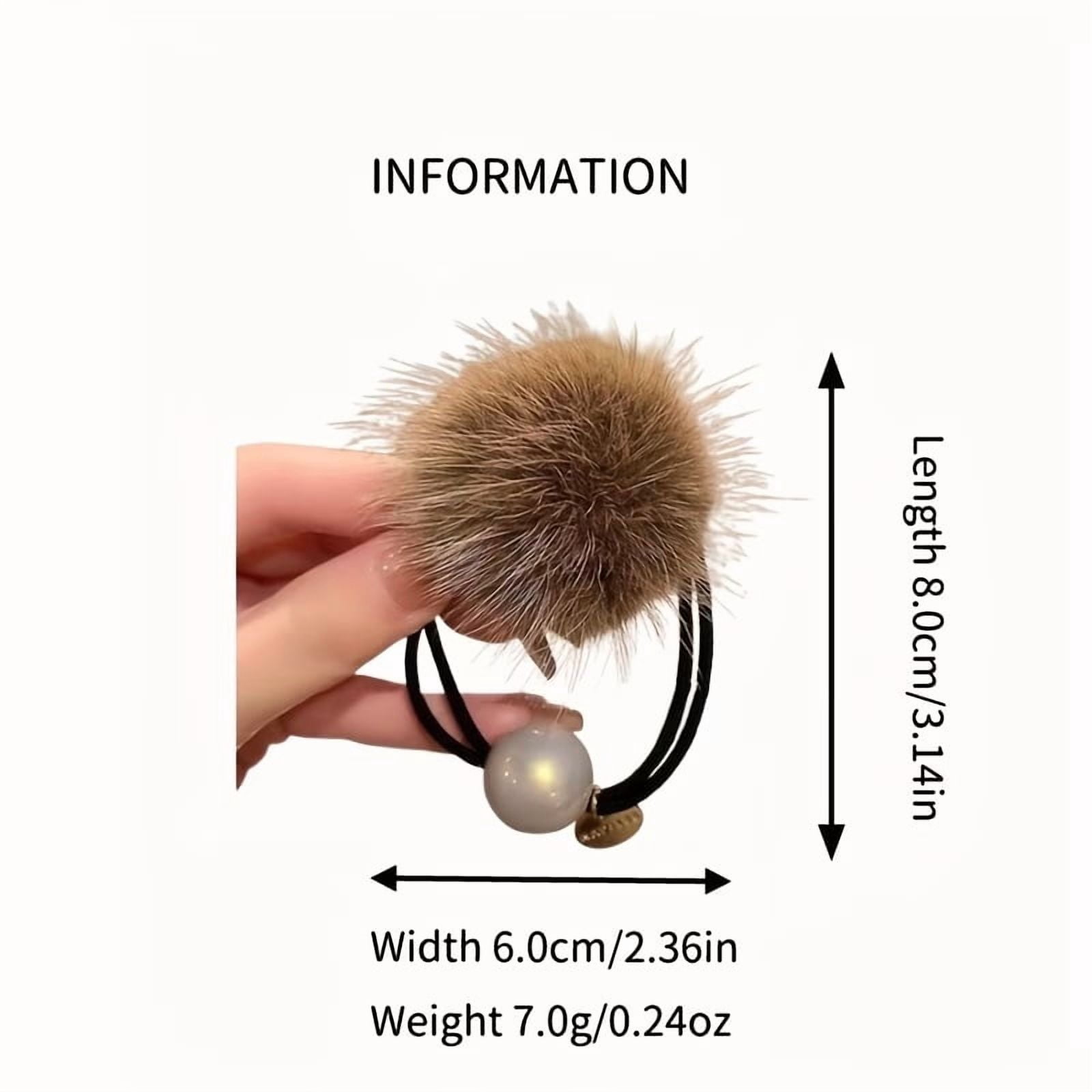 3-piece set of sweet hair ties for women - high-end light luxury satin hair ties, hair ropes, soft elastic ponytail hair rings, suitable for braided hair, buns and daily hairstyles, hair accessories