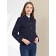 thumbnail image 4 of Abrigo de Invierno Allegra K con cuello Vuelto y Manga Larga de un Solo pecho para Mujer Azul marino XS, 4 of 6