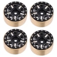 thumbnail image 1 of RC Vehicle Tires Hubs, High Wear Resistance Durable Beadlock Wheel Hubs With Combiners For Hard Roads Black, 1 of 8