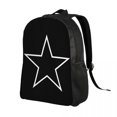 thumbnail image 2 of Cowboy Star Travel Backpack Men Women School Computer Bookbag Student Daypack, 2 of 5