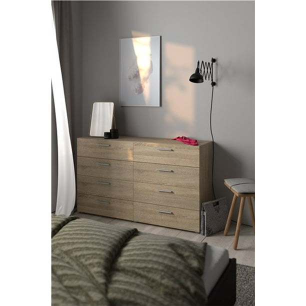 8 Drawer Dresser White