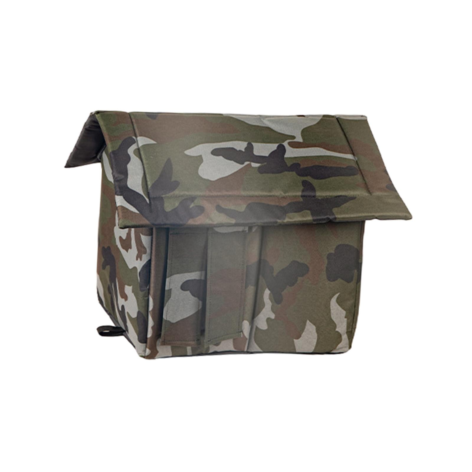 Cat Dog Tent Cabin Waterproof Bed Oxford Cloth Outdoor Feras Warm House L
