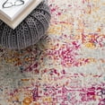 thumbnail image 6 of SAFAVIEH Runner Rug 2'2"x7' - Evoke Collection - Traditional Design, Ivory & Fuchsia, Non-Shedding & Easy Cleaning, Ideal for Living Room, Bedroom, Dining Space, Entryway, Hallway, Kitchen, 6 of 11