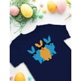 thumbnail image 4 of Tstars Boys Unisex Easter Holiday Shirts Easter Bunny Hip Trio Bunnies Kids Happy Easter Party Shirts Humor Funny Easter Gifts for Boy Kids T Shirt, 4 of 6