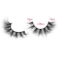 thumbnail image 5 of Natural Lashes Wispy Eyelashes Cat Eye False Eyelashes Strip 3D Fake Eyelashes 17MM Fluffy Faux Mink Lashes 6 Pairs, 5 of 7