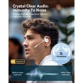thumbnail image 4 of Auriculares abiertos EMEET Airflow Bluetooth 5.3 con micrófono blancos, 4 of 8