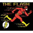 thumbnail image 2 of The Flash Pixel Art Toddler Boy's Black Graphic Tee-2T, 2 of 3