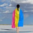thumbnail image 5 of Pansexual Pride Flag 3x5ft - Rainbow Flag Vivid Color and Fade Proof - with Grommets, 5 of 5