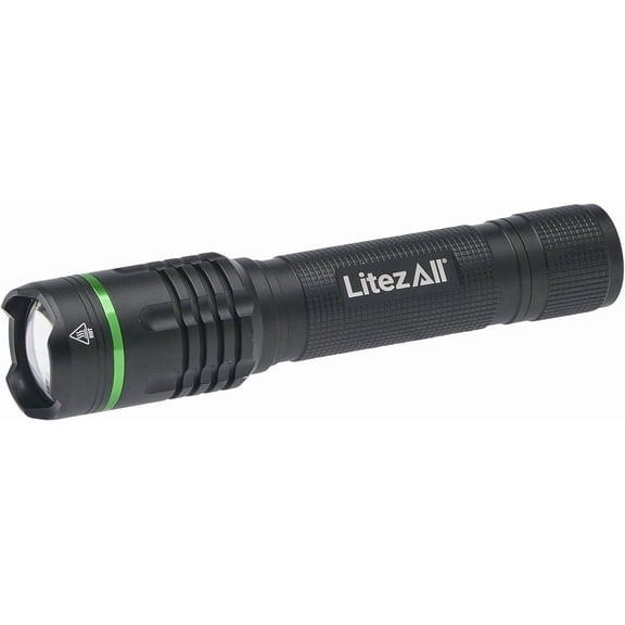 Litezall Thin Rechargeable 1000 Lumen Tactical LED Flashlight