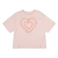 thumbnail image 4 of Levi's Girls Heart Graphic T-Shirt, Sizes 4-16, 4 of 6