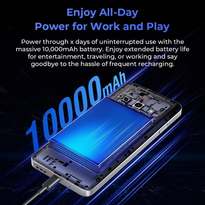 Oukitel WP55 Pro 5G Rugged Smartphone, Android 15, 6.6'' FHD+