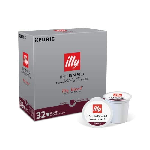 Illy Coffee, Intense & Robust, Intenso Dark Roast Coffee KCups, Made