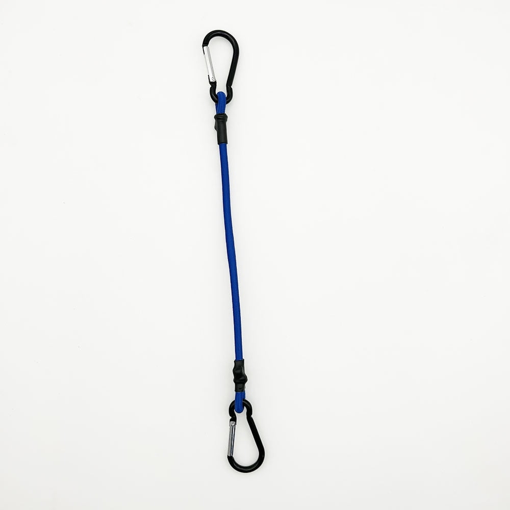 10pcs 6mm x 90cm Bungee Cord with Hook Heavy Duty Straps 2 Climbing Hooks Strong Elastic Rope Shock Cord Tie Down Set
